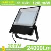 200w led flood light 120lm/w with lumileds 3030smd and meanwell